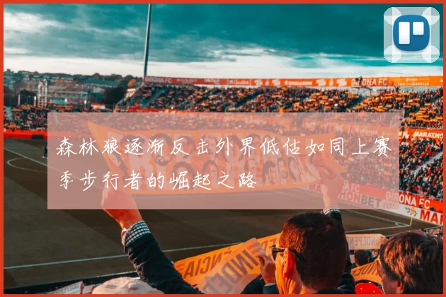 森林狼逐渐反击外界低估如同上赛季步行者的崛起之路